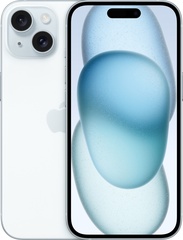 Смартфон Apple iPhone 15 128Gb голубой