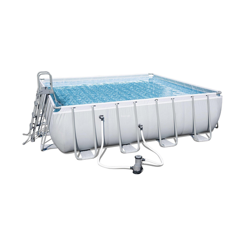 Каркасный бассейн Bestway Power Steel 56626 488 х 488 х 122 см