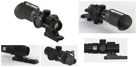 Immersive Optics 5х24 MD-M с регулируемым креплением МОА