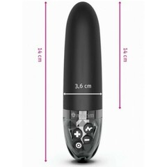 Вибратор Mystim Sleak Freak с электростимуляцией, черный