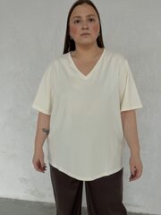 Футболка базовая V вырез