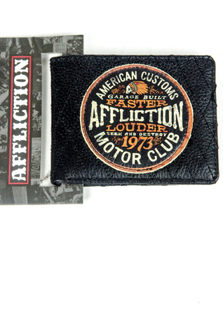 Affliction | Портмоне Customs Motor Club A1163 перед