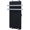 Allen Brau Infinity 325622 Полотенцесушитель электрический с рейлингом и креплением, цвет: чёрный