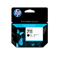 Картридж струйный HP 711 CZ133A чер. пов.емк. для DgnJ T120/520