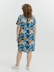 4630 Туника на пуговицах