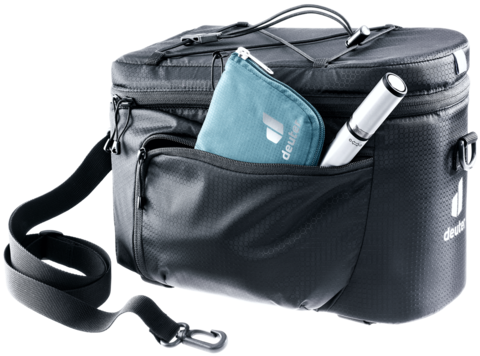 Картинка велосумка Deuter Rack Bag 10 Black - 5