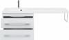 Aquanet 240160 Тумба с раковиной Aquanet Нота 120 L белый (240160)
