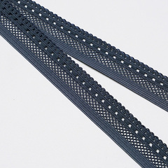 Резинки/Резинка ажурная/К 410 джинсовый