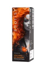 Гель с эффектом вибрации Volcano Of Passion со вкусом персика и маракуйи - 25 мл. - 