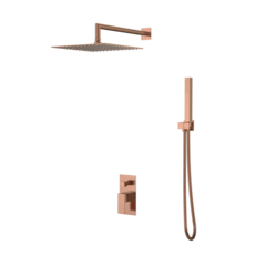 Boheme 474-3-CB Смеситель встроенный для душа QUBIC Copper Brushed фото