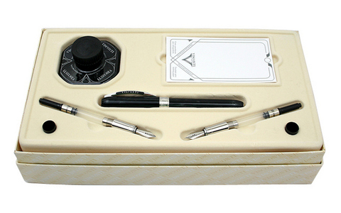 Набор для каллиграфии Visconti Rembrand, Ivory PT, перья: EF, M и 1,5 mm (Vs-571-35M)