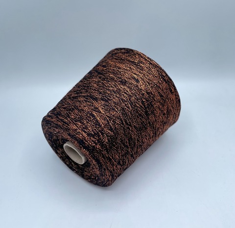 Industria Italiana (пр.Италия),art- Frizzante 3500 м/100гр, 70%Вискоза, 15%Металлик(Люрекс), 15%Полиамид, цвет-Огненно-черный(3079/201). арт-36050