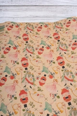 Упаковочная бумага крафт, НГ Принцесса для Щелкунчика, 80 г, 0,7*1 м, 5 листов