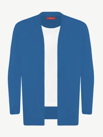 Кардиган с планкой из экохлопка