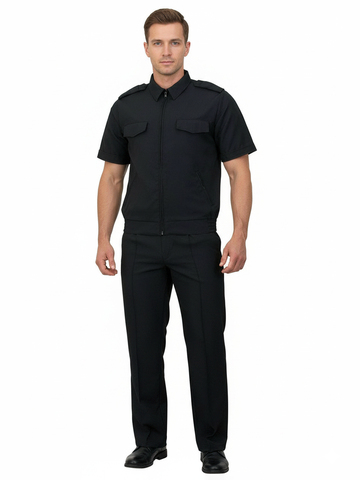 Костюм офисный Полиция короткий рукав (ткань габардин) (А)