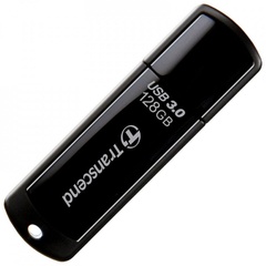 USB Flash карта Transcend JetFlash 700 128Gb черный