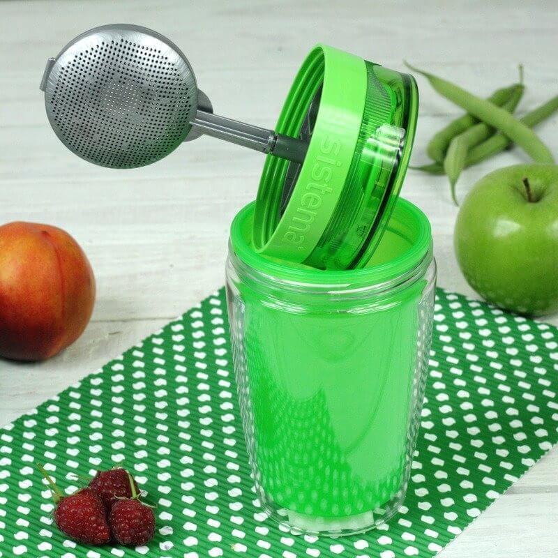 Термокружка для чая Sistema 370 мл, цвет Розовый, арт. 21476 - фото 24