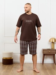 Костюм мужской Браун-4 Виотекс КОРИЧНЕВЫЙ