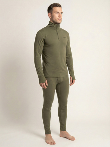 Термобелье Thermo Flex перфорированное (олива)