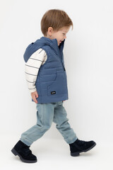 жилет  для мальчика  ВК 35009/21 ГР