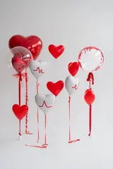 Сет гелиевых шаров От всего сердца