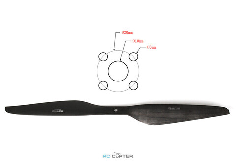 Пропеллер карбоновый P 26x7.8 T-Motor (пара)