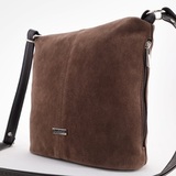 Сумка Саломея 350 эко-замша шоколад