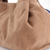 Сумка Саломея 2020 эко-замша песочный