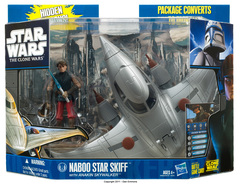 Фигурка Энакин Скайуокер и Звездолет Набу Скифф Война Клонов