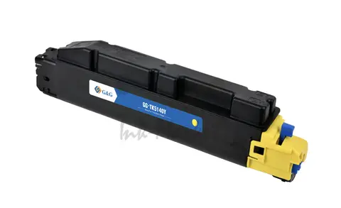 Картридж лазерный G&G GG-TK5140Y желтый (5000стр.) для Kyocera Ecosys M6030cdn, M6530cdn, P6130cdn