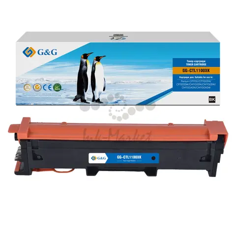 Картридж лазерный G&G GG-CTL1100XK черный (3000стр.) для Pantum CP1100, CP1100DN, CP1100DW, CM1100DN, CM1100DW, CM1100ADN, CM1100ADW