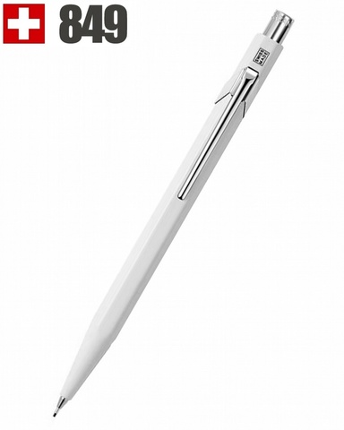 Карандаш механический Caran d’Ache Office 844 Classic White, 0,7 mm (844.001)