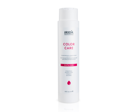 IRIDA PROFESSIONAL Бальзам восстанавливающий для окрашенных волос с защитой цвета COLOR CARE 400 мл