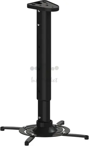 Кронштейн для проектора Cactus CS-VM-PR05L-BK черный макс.10кг потолочный поворот и наклон