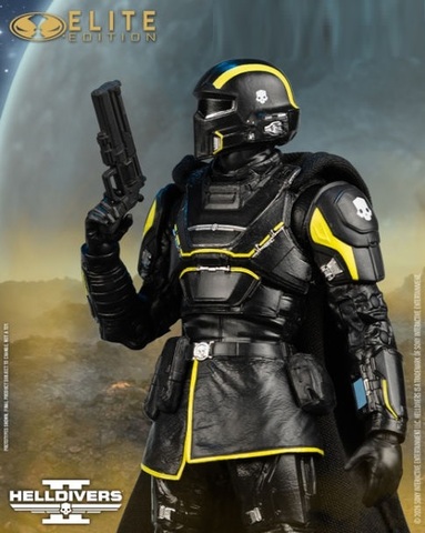 Фигурка Броня B-1 Tactical из игры Helldivers 2 McFarlane Elite Edition