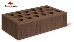 Кирпич Керма гладкий Терракот БАРХАТ 1 НФ