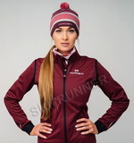 Детский элитный лыжный костюм Nordski Jr. Pro Wine-Wine