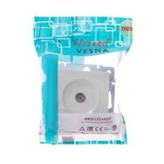 VESNA 742 0288 129 Розетка ТВ проходной белая (механизм)