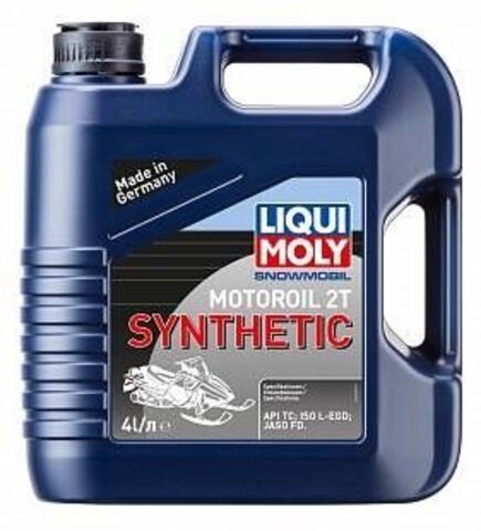 Масло LIQUI MOLY Snowmobil Motoroil 2T Synthetic(4 литра) (синтетическое) для снегоходов, 2246