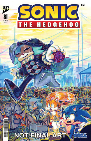 Sonic The Hedgehog Vol 3 #81 (Cover B)