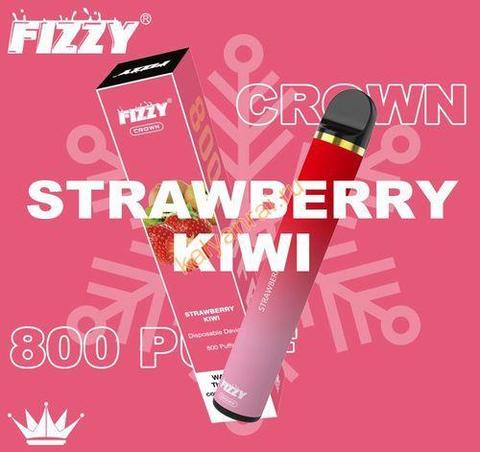 Fizzy Crown 800 затяжек - Клубника Киви