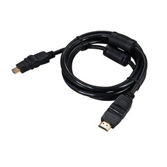 Кабель HDMI - HDMI, М/М, 2 м, v1.4, угловой раз, Rexant, чер, 17-6204-3