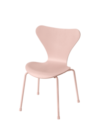 Стул 3177 детский FRITZ HANSEN фанера/сталь/pink 420х400х600h