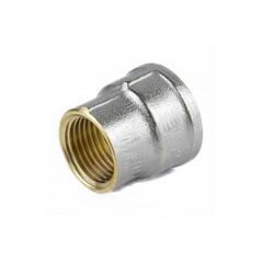 Муфта лат никель переходная Ду 50х40 (2"х1 1/2") В ВР Ру 40