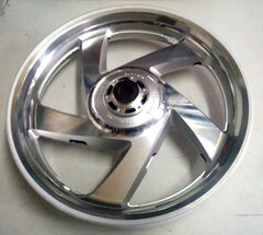 Передний колёсный диск для Honda GL 1800 2001-2017 серебряный