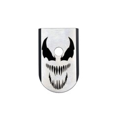 Пятка магазина GP с гравировкой Venom нержавеющая сталь