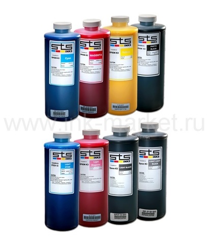 Комплект чернил STS (USA) UltraChrome K3 для Epson Stylus Pro 3800/3880/4800/4880/7800/7880/9800/9880/11880, 8 х 1000 мл