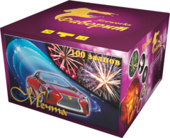Батарея салютов "Мечта" 100 залпов 1,2 дюйма