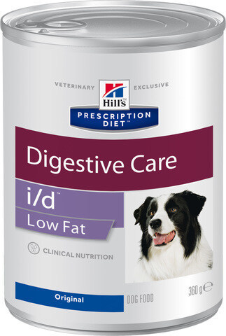 купить Hill’s™ Prescription Diet™ Canine i/d™ Low Fat Original консервы (влажный корм) для собак, диетический рацион при заболеваниях ЖКТ оригинальный