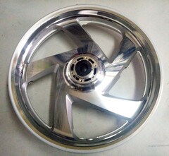 Передний колёсный диск для Honda GL 1800 2001-2017 серебряный